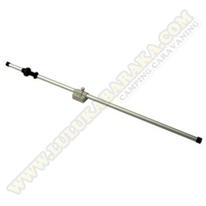 Mastil aluminio universal Ø30mm x160cm